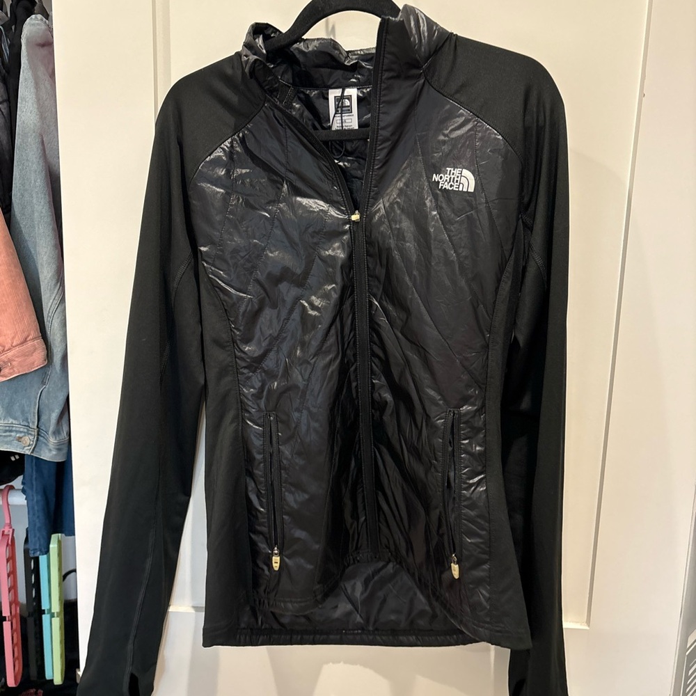 The North Face Black Hybrid Utility Jacket